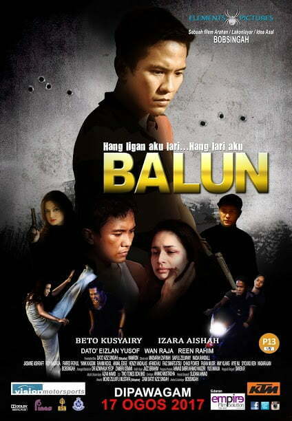 FILEM BALUN – ‘Hang Ligan Aku Lari… Hang Lari Aku… BALUN