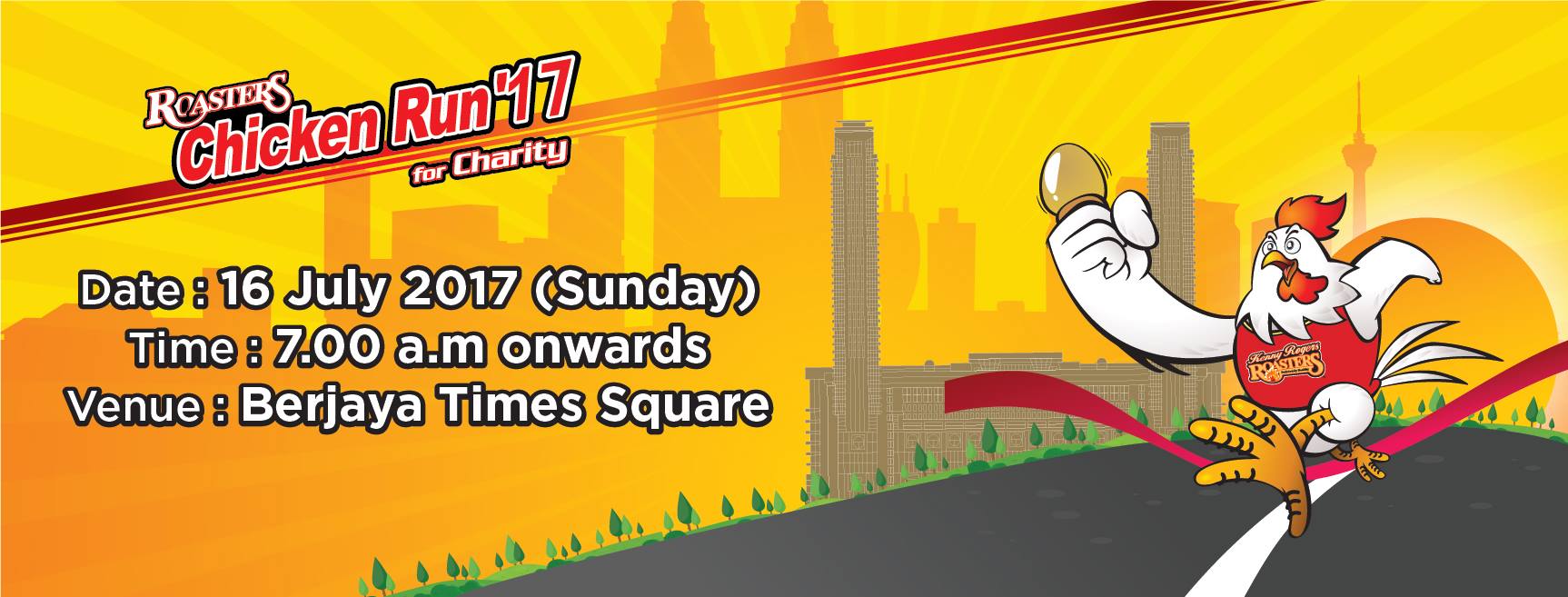 Roaster's Chicken Run 2017 Kumpul RM 700,000 Untuk ...