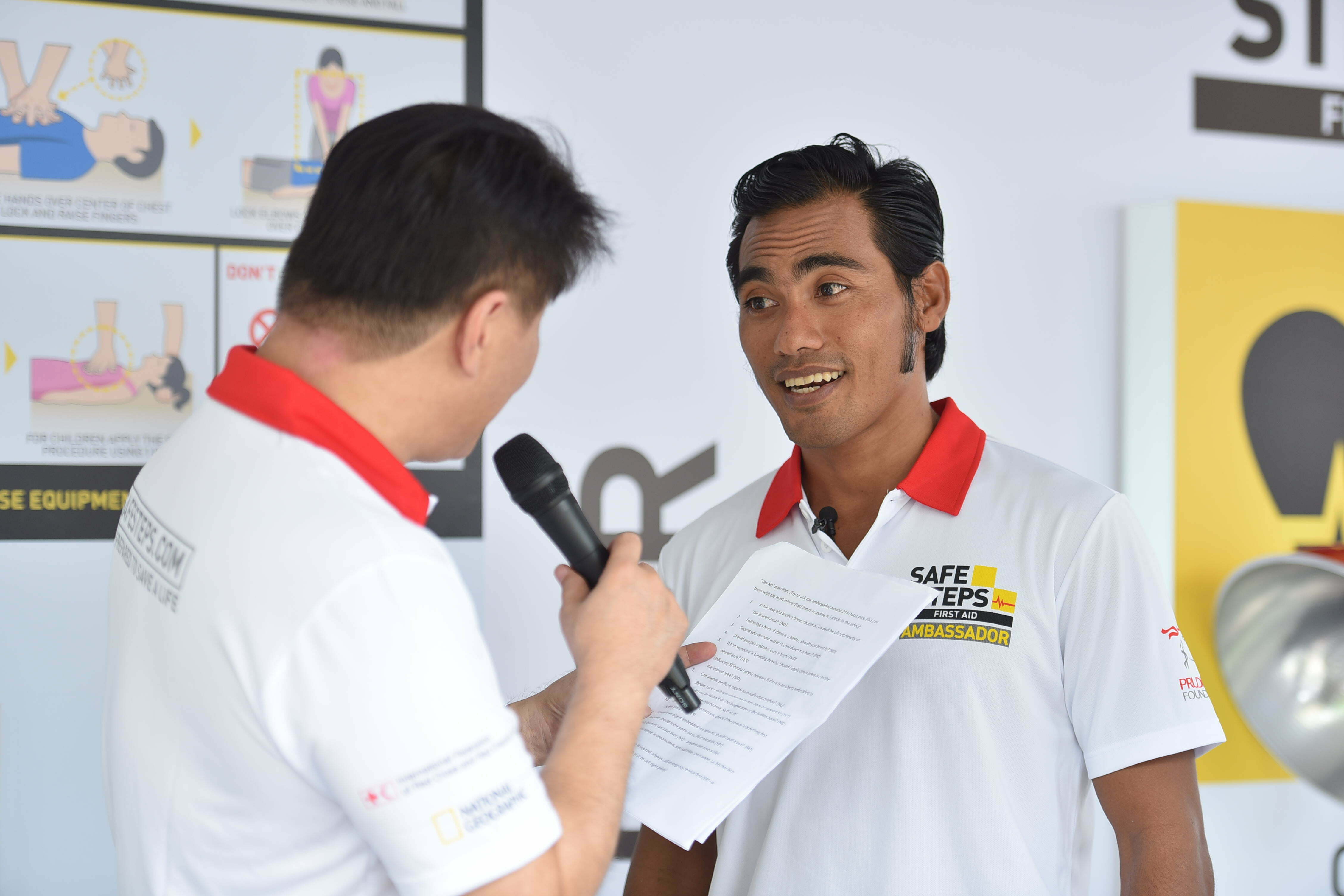 Kempen SAFE STEPS First Aid Merentasi Asia dari Yayasan Prudence