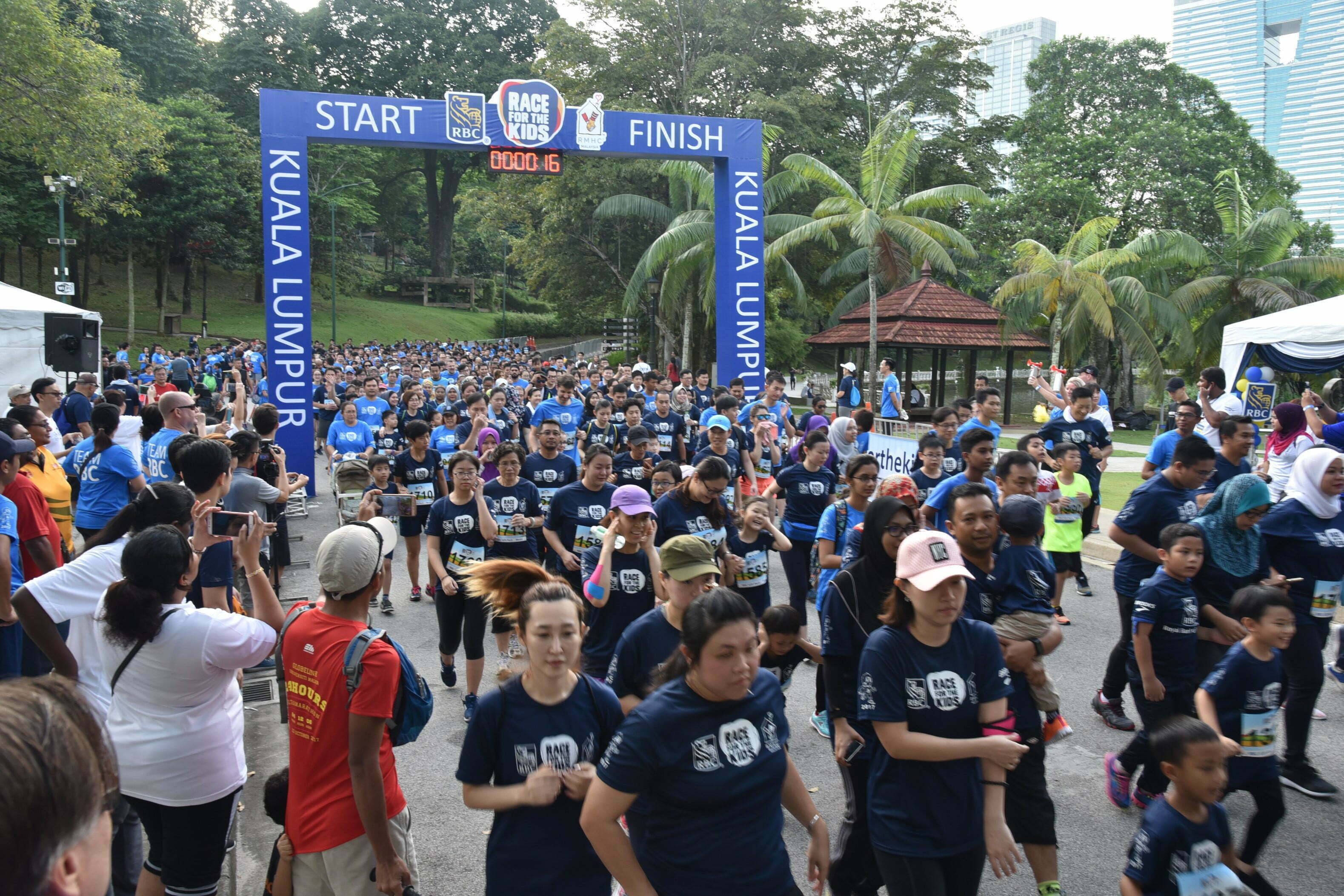 RBC Race for the Kids KL Berjaya Mengumpul Sebanyak RM200,000