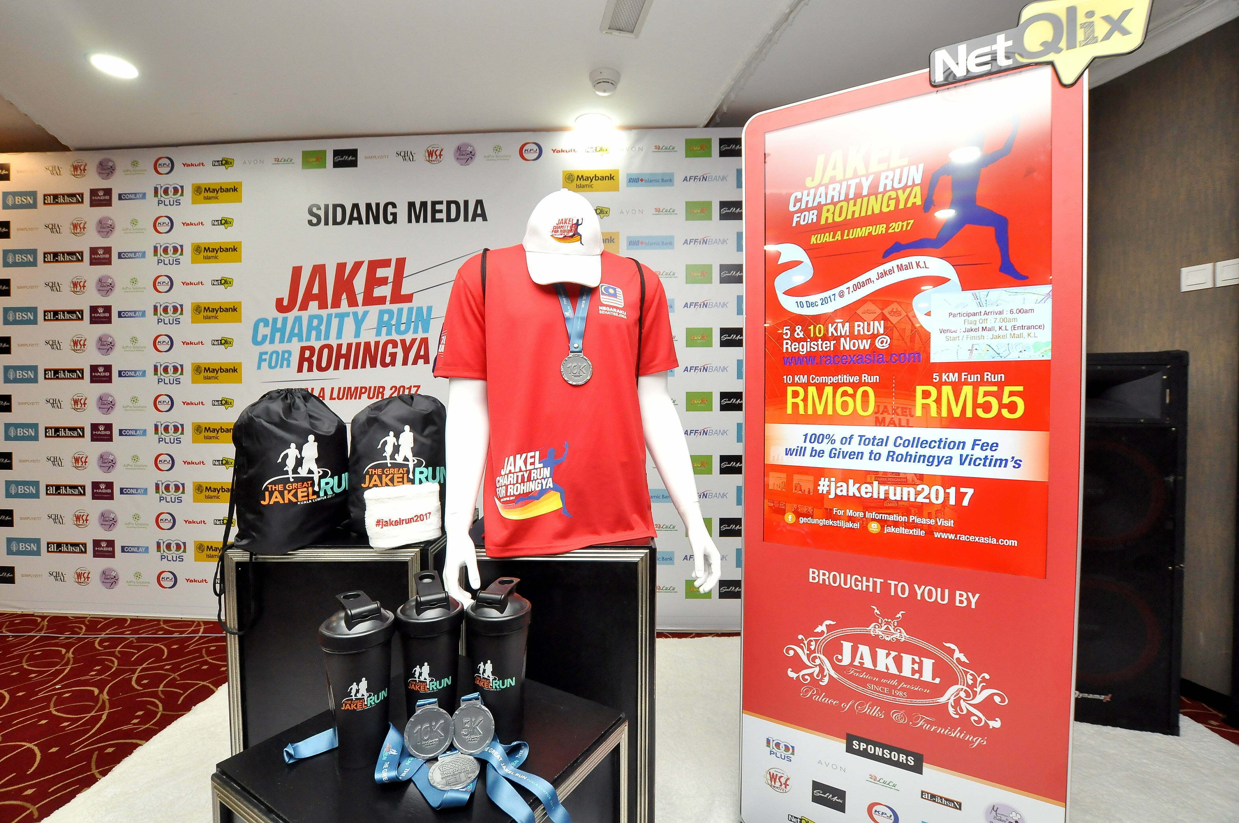 Jakel Charity Run for Rohingya Kuala Lumpur 2017
