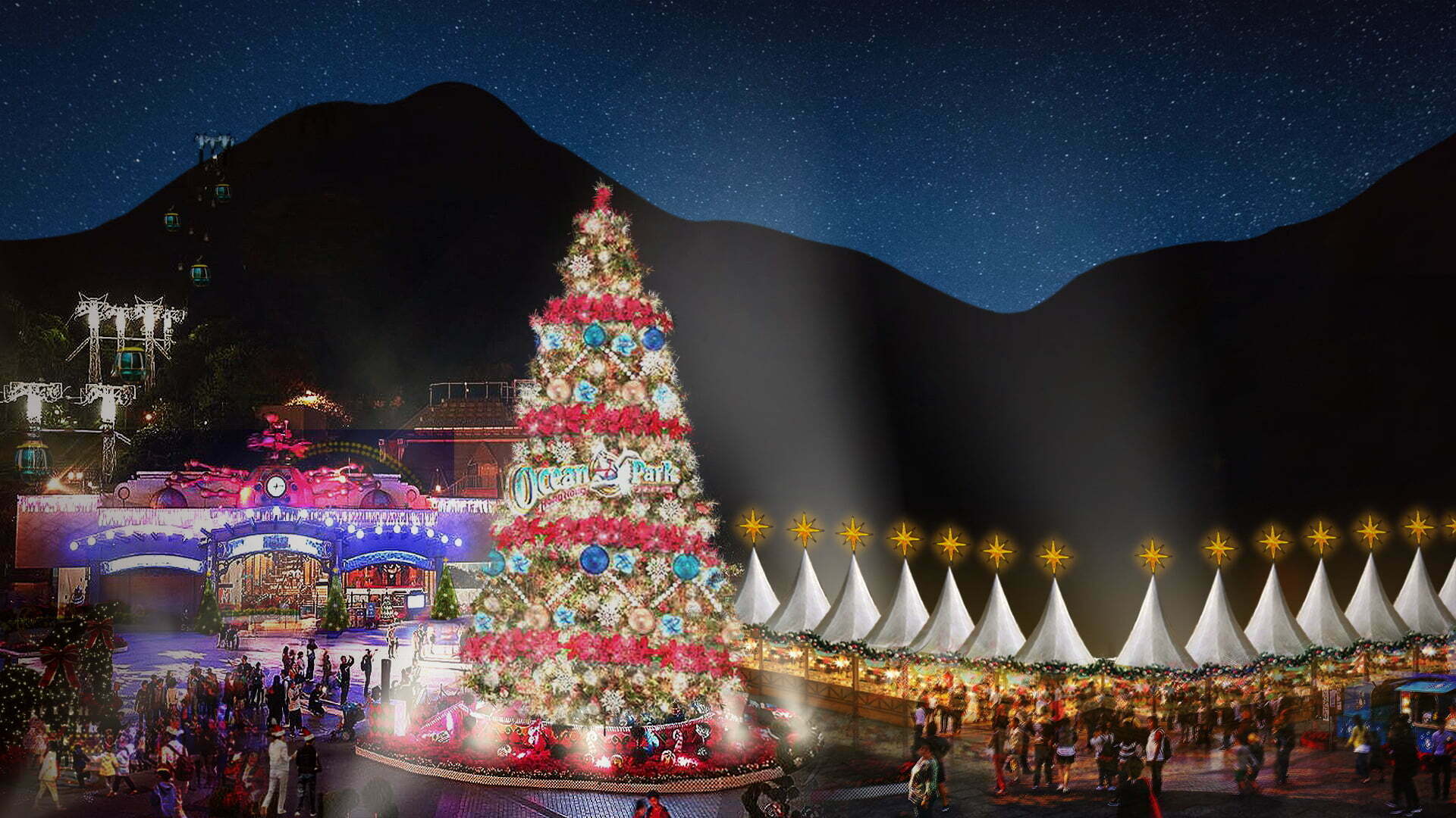 Ocean Park Hong Kong Christmas Celebrates With VR Roller coaster
