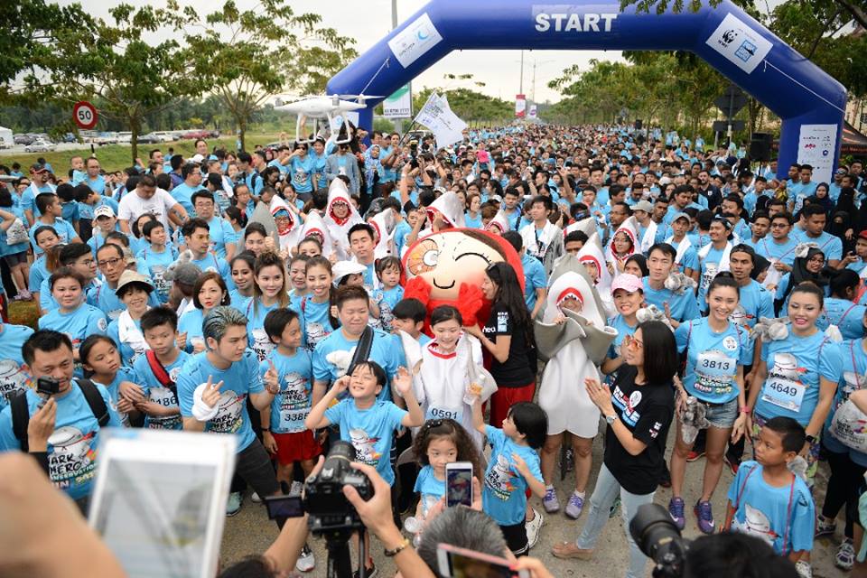 SharkHero Conservation Run 2017 Berjaya Menarik Lebih 5,500 Peserta