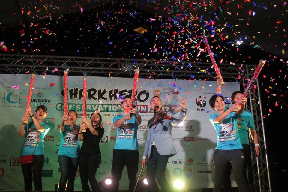 SharkHero Conservation Run 2017 Berjaya Menarik Lebih 5,500 Peserta