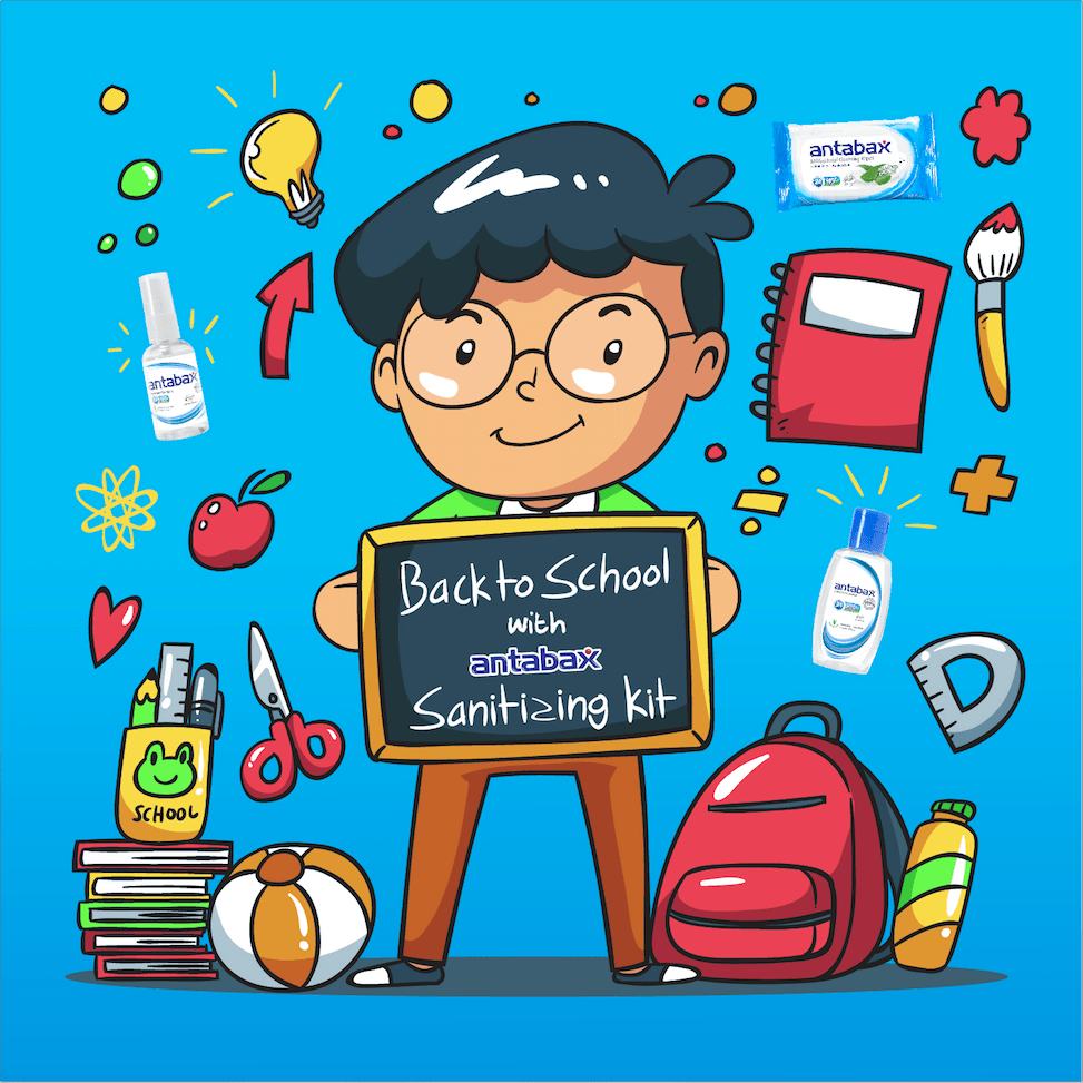 Guna Kit Pembasmi Kuman Antabax Sebelum Kembali Ke Sekolah