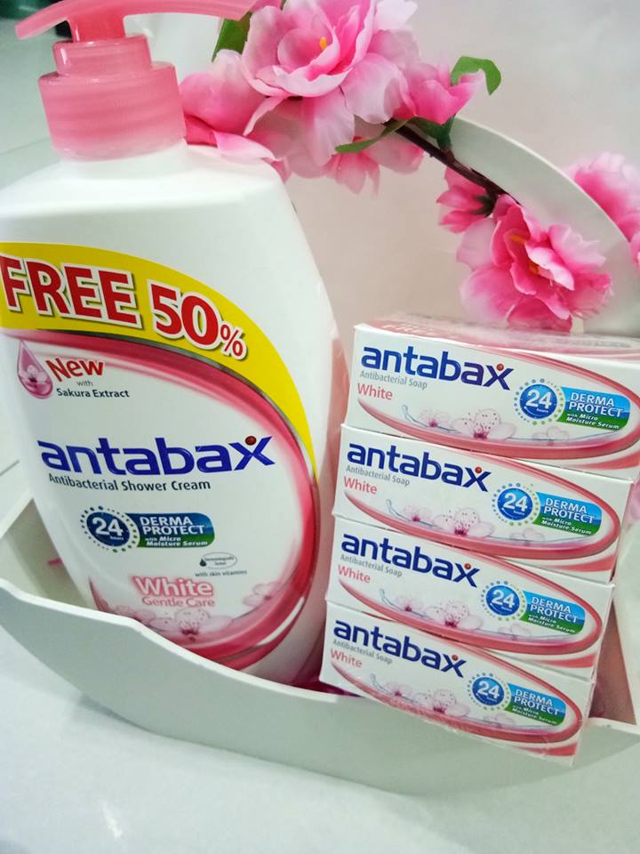 Antabax White Gentle Care Raikan Musim Bunga Sakura