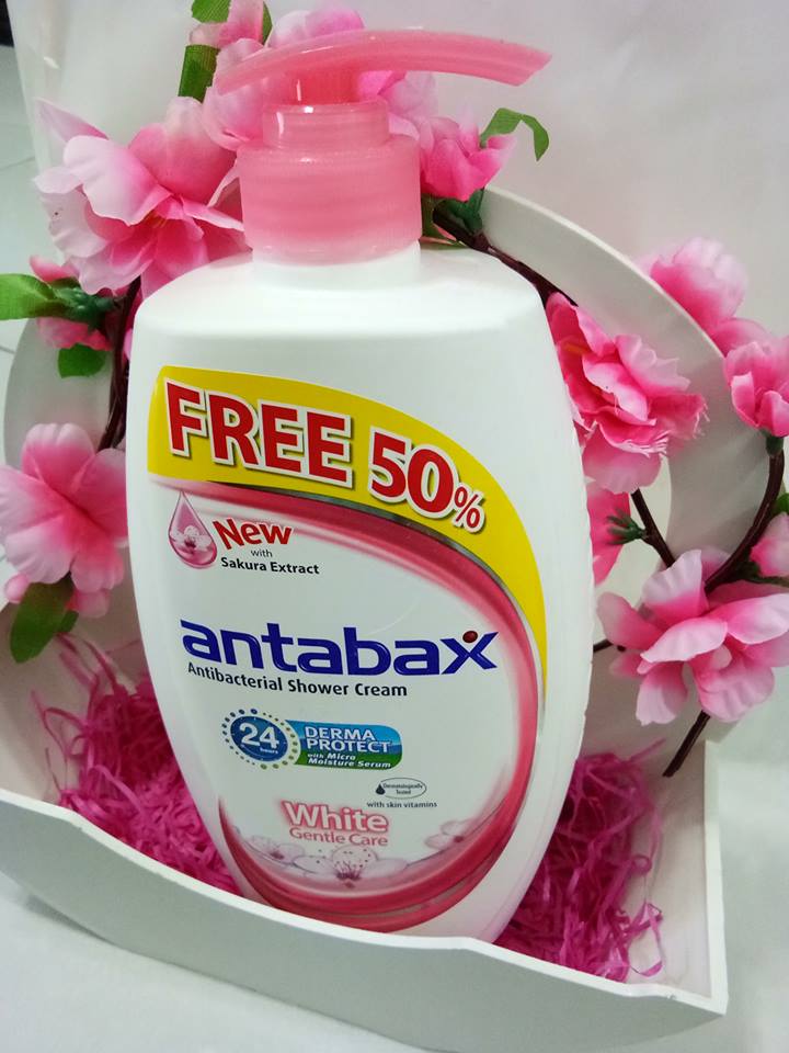 Antabax White Gentle Care Raikan Musim Bunga Sakura