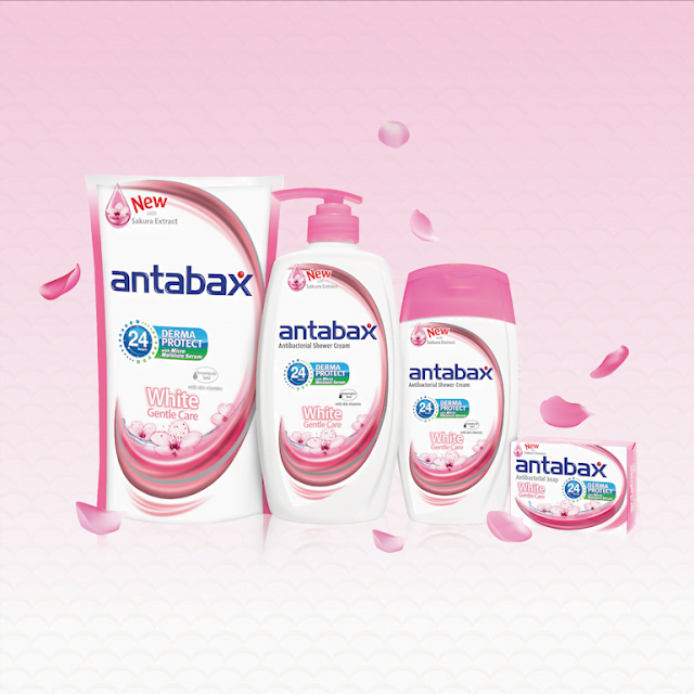 Antabax White Gentle Care Raikan Musim Bunga Sakura