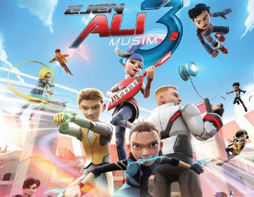 EJEN ALI MUSIM 3 RAIH ANUGERAH ANIMASI 3D TERBAIK