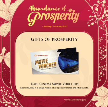 ABUNDANCE OF PROSPERITY