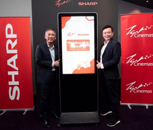 TGV CINEMAS & SHARP MALAYSIA