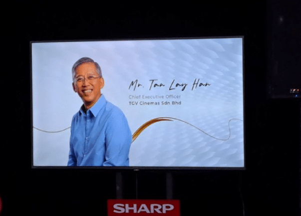 TGV CINEMAS & SHARP MALAYSIA