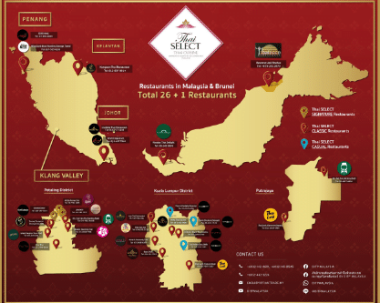 26 THAI SELECT RESTAURANTS