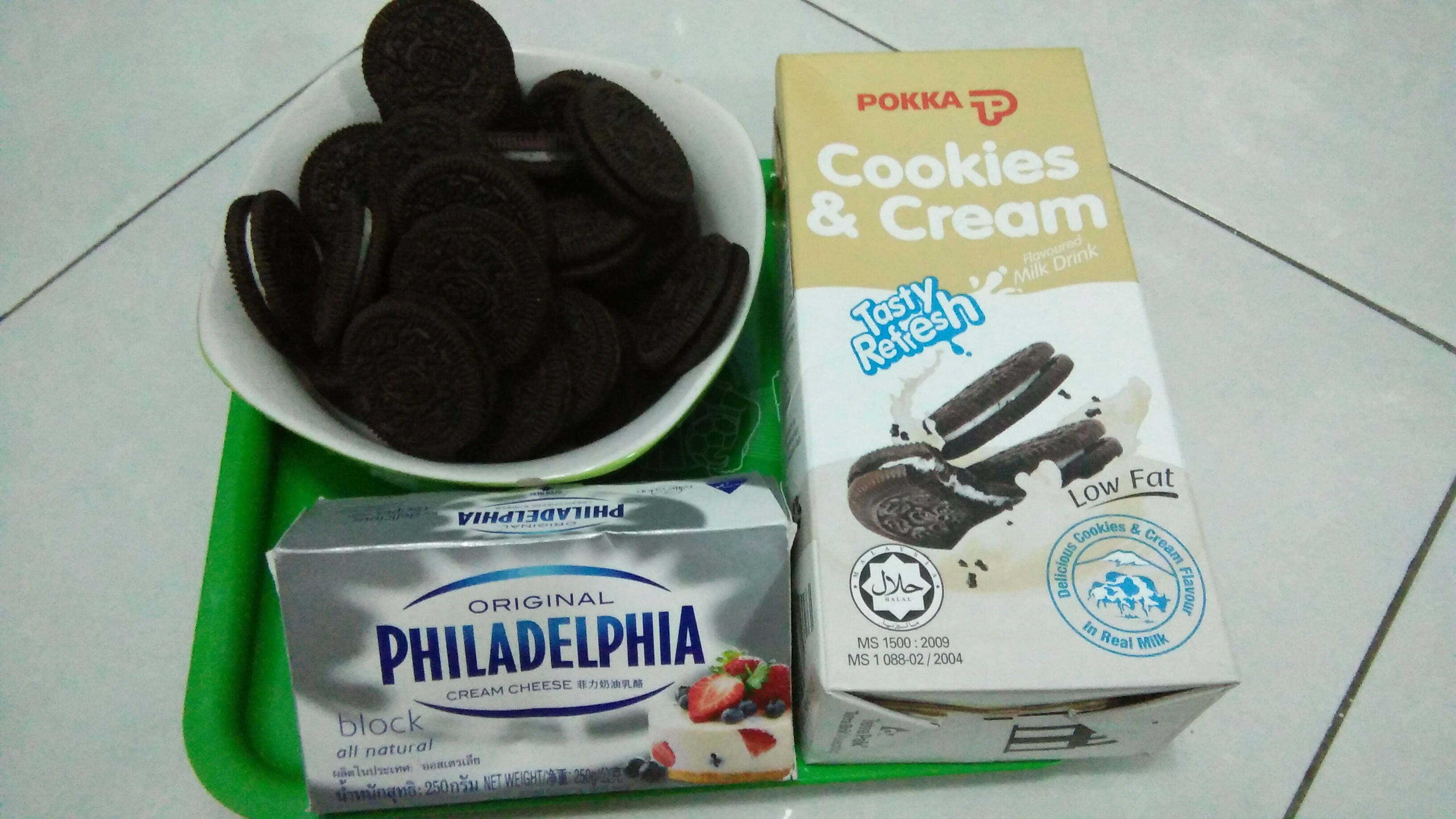 Resipi Cookies & Cream POKKA Cup ; Mudah & Senang
