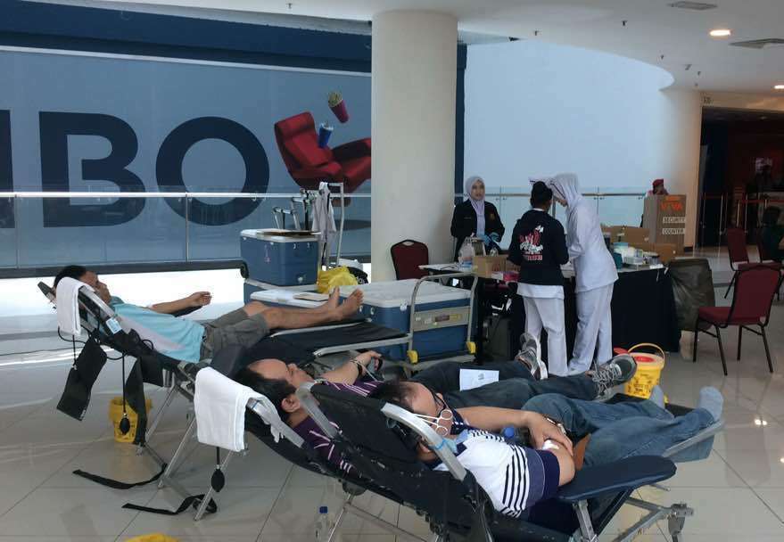 5,907 Pain Darah Dikumpul Kempen Derma Darah MBO Cinemas 2017