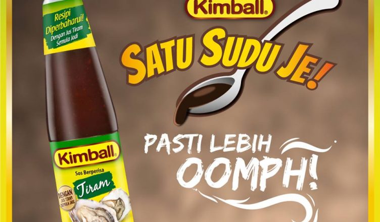 Sos Berperisa Tiram Kimball, Satu Sudu Je Untuk Masakan Penuh Perisa