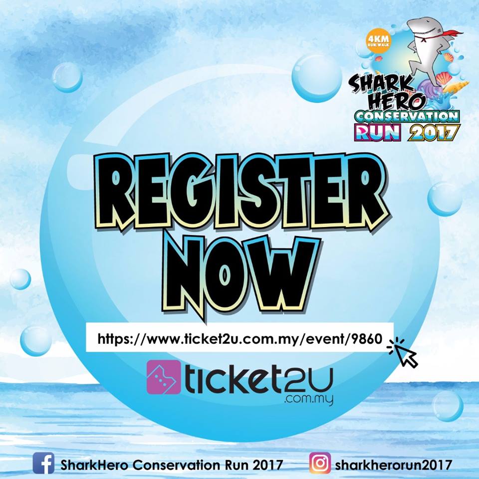 Jom Shark Hero Conservation Run 2017 Pada 18 November 2017