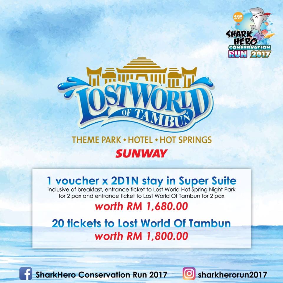 Jom Shark Hero Conservation Run 2017 Pada 18 November 2017