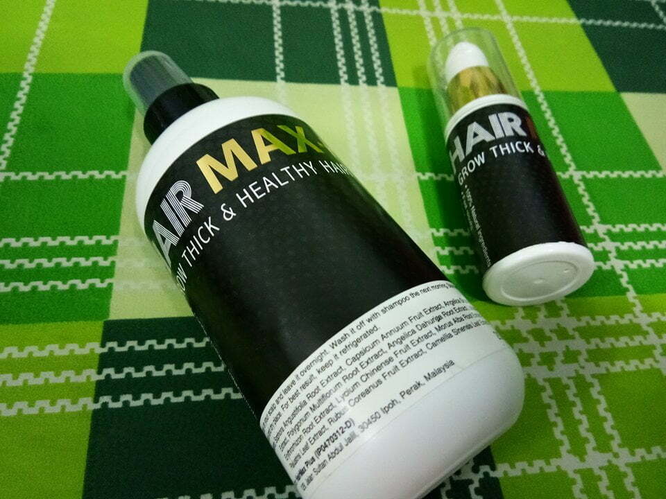 Hair Max+ Produk Menyihatkan & Melebatkan Rambut Anda