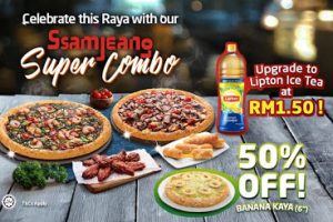 Ssamjeang Prawn Pizza From Domino’s Pizza