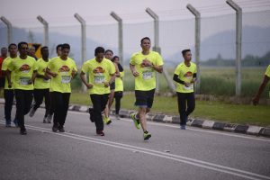 Runkawi Half Marathon Joined By Raja Muda and Tunku Laksamana of Kedah