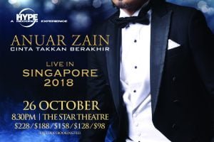 Anuar Zain Cinta Takkan Berakhir Live in Singapore 2018