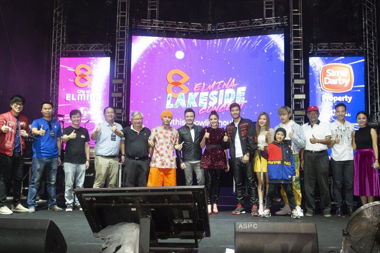 Elmina Lakeside Concert Mantap Dengan Gabungan Shane Filan, Namawee Jua Fazura&Fattah