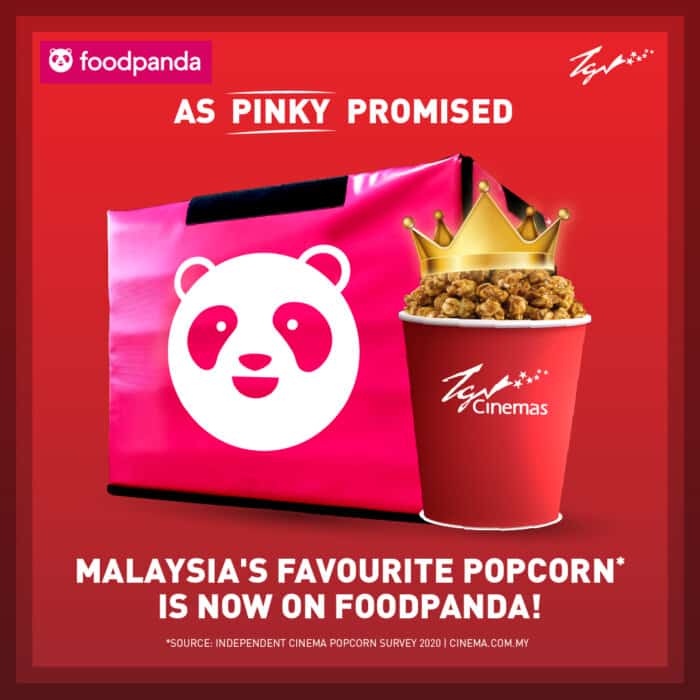 TGV Cinema Popcorn Delivery Is Now On foodpanda