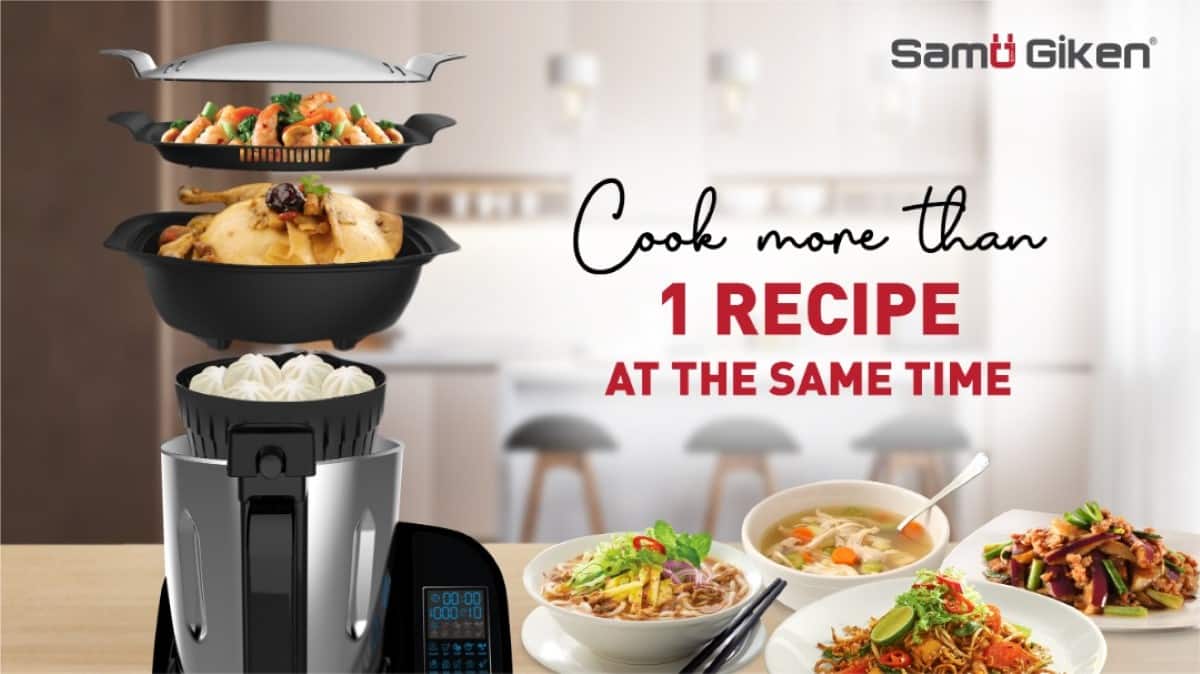 Samu giken smart cooking processor