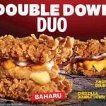 CHEEZILLA DOUBLE DOWN TERBAHARU DARI KFC!