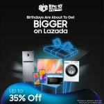 SAMSUNG GALAXY M33 5G AT LAZADA’S 1Oth BIRTHDAY, STUNNING!