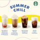 ALL NEW STARBUCKS SUMMER TREATS, YUMMY!