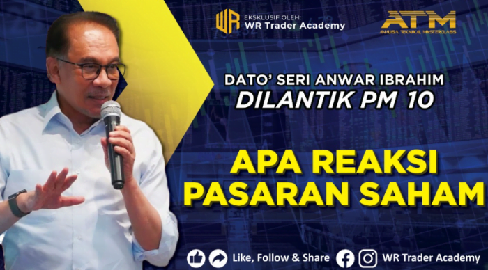 DS ANWAR IBRAHIM PM-10, APA REAKSI PASARAN SAHAM, AMAZING!