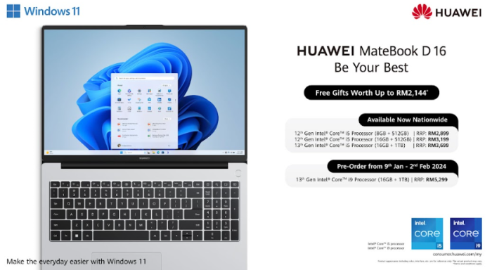 HUAWEI MATEBOOK D 16
