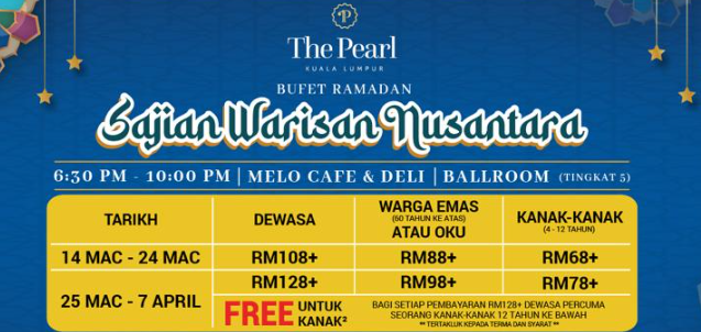 SAJIAN WARISAN NUSANTARA DI THE PEARL KL