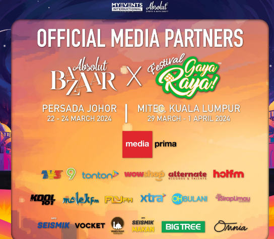 ABSOLUT BAZAAR X FESTIVAL GAYA RAYA DI PERSADA JOHOR