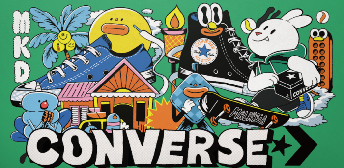 CONVERSE MALAYSIA x MONKIDDO