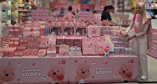 ZANMANG LOOPY ANTARA TARIKAN DI MINISO PAVILION KL