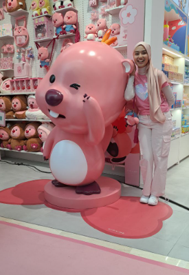 ZANMANG LOOPY ANTARA TARIKAN DI MINISO PAVILION KL