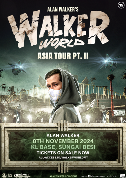 ALAN WALKER’S KEMBALI KE MALAYSIA