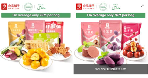 PEMBUKAAN BESTORE JENAMA SNEK UTAMA CHINA