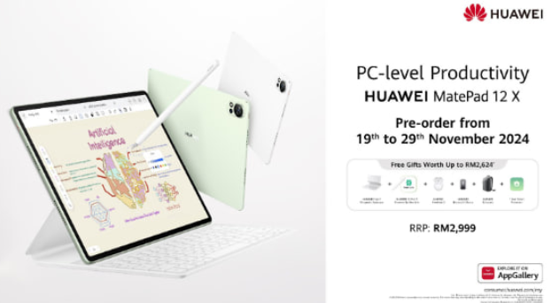 HUAWEI MATEPAD 12 X: PORTABLE PC-LEVEL