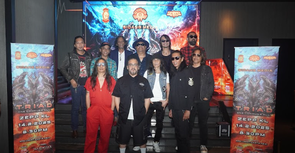 TRIAD: SATU LAGENDA ROCK, TIGA KUMPULAN IKONIK, SATU PENTAS!