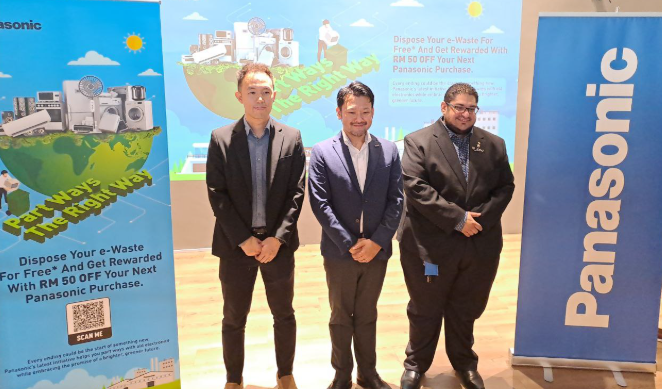 KEMPEN KITAR SEMULA E-WASTE PANASONIC
