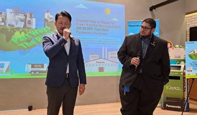 KEMPEN KITAR SEMULA E-WASTE PANASONIC