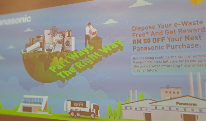 KEMPEN KITAR SEMULA E-WASTE PANASONIC