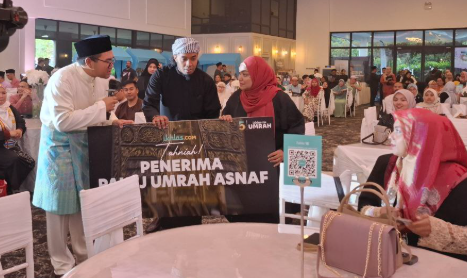 IKHLAS.COM PACU MISI BAWA 1,00 ASNAF TUNAI UMRAH