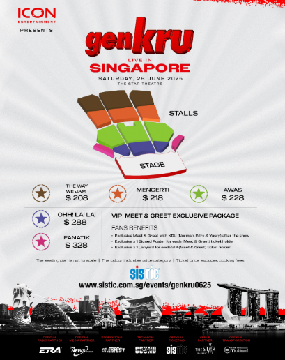 GENKRU LIVE IN SINGAPURA