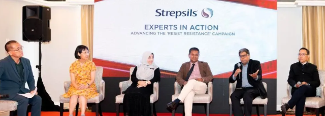 ‘RESIST RESISTANCE’ OLEH STREPSILS