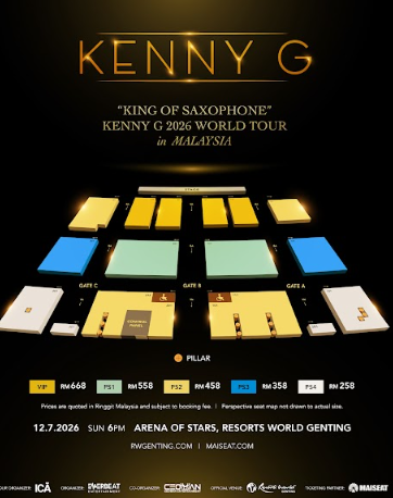 KENNY G LIVE IN MALAYSIA 2026